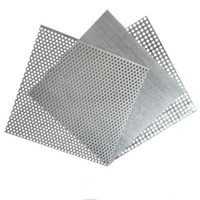 Sheet 1.0mm 1.2mm Perforated Stainless Steel Plate with Round Holes