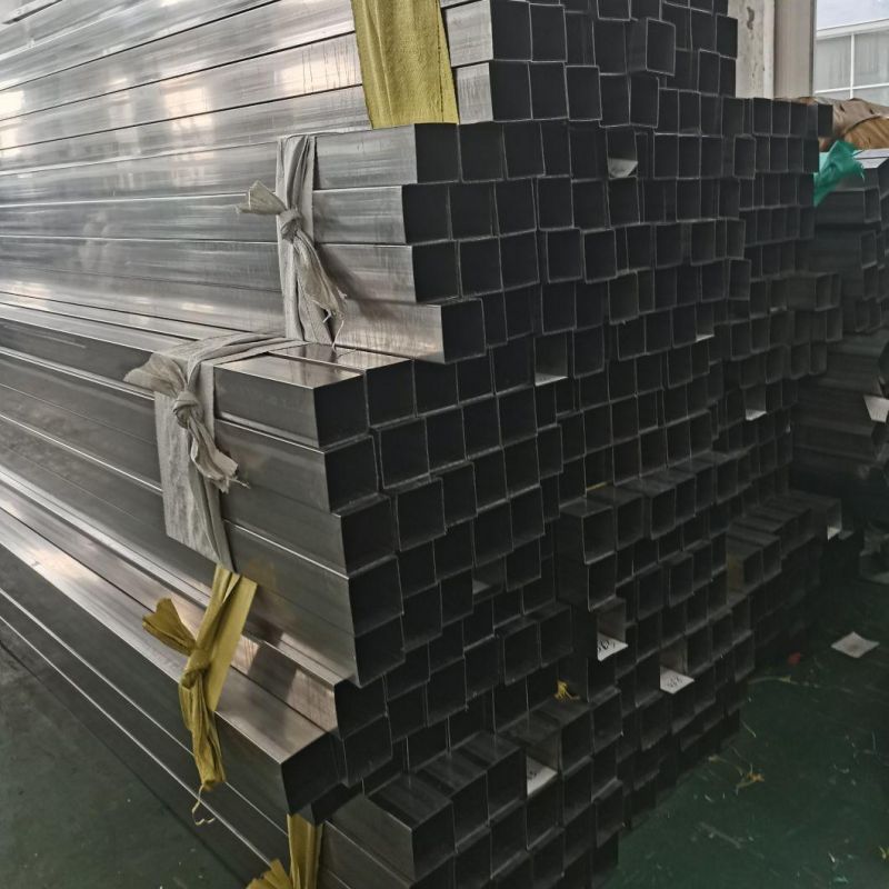 Factory Price AISI Ss Tube 201 202 304 316 316L Square Section Shape Stainless Steel Pipe/Tube