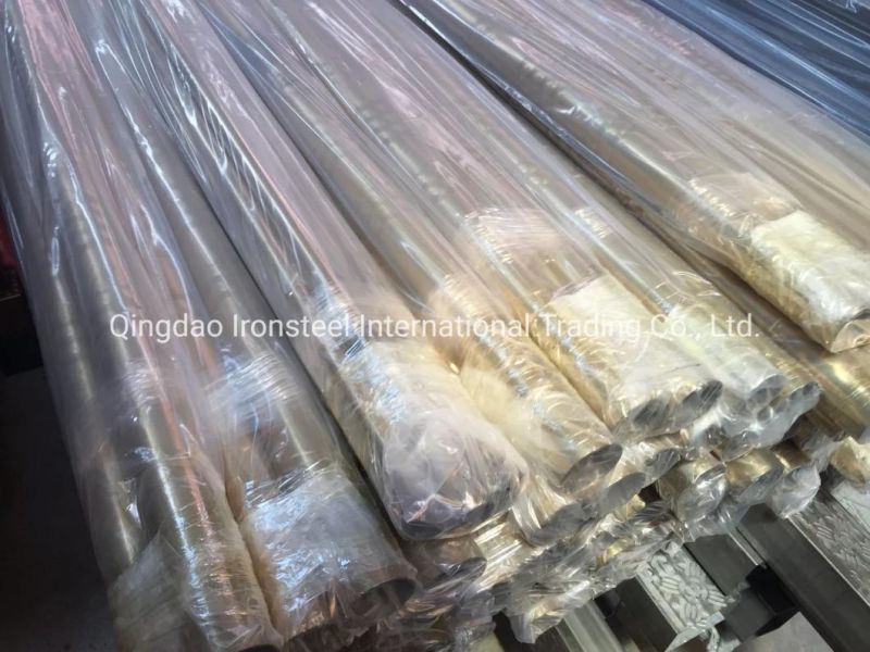 SUS 201 SUS304L SUS316L Stainless Steel Welded Tube Stainless Steel Decorative Tube