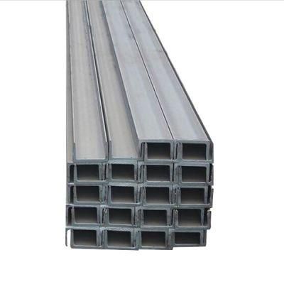 Structural Steel 75X40mm Standard Ms JIS Hot Rolled U Channel U Shaped Beam