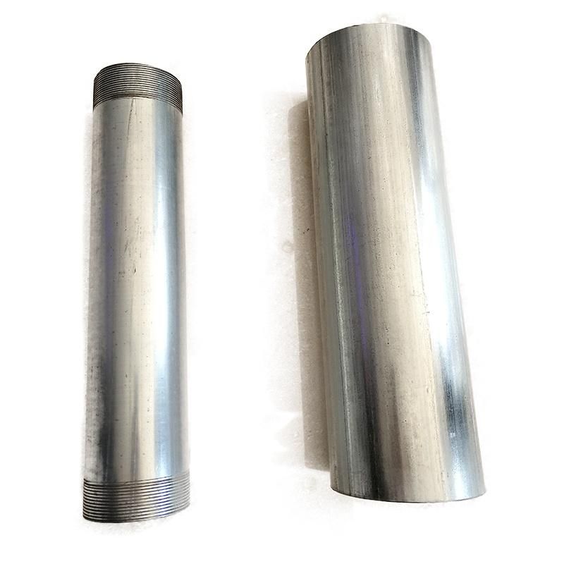 Stock Galvanized Steel Pipe Gi Round Steel Tube