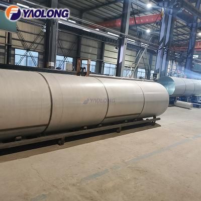 16 Inch Diameter Sch5s 6 Meter Ss Industrial Pipeline