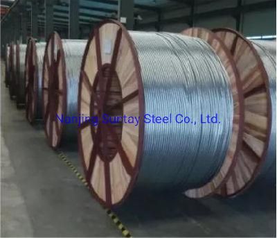 Flexible Alumoweld Wire Acs Cable, Steel Wire Rope Strand for for Transmission Conductor