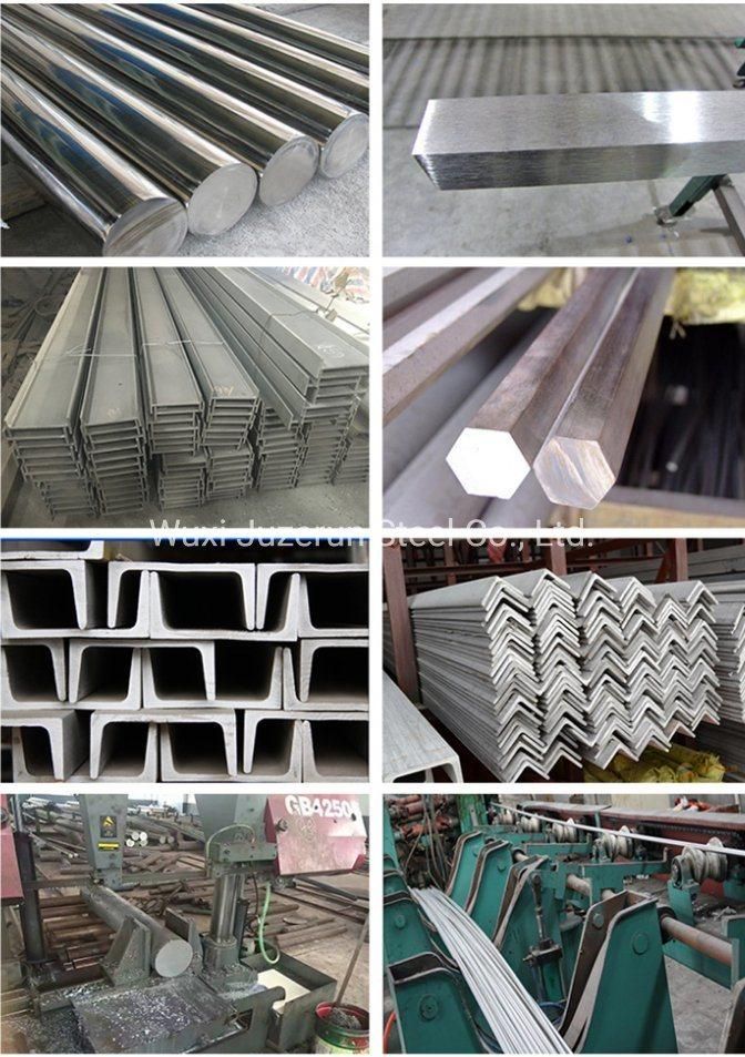 304 SS316 Angle Steel Channel Stainless Steel Round Bar/Rod, Stainless Steel Rod for Industry