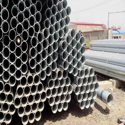 Top Three Manufacturer in China Hot Dipped Galvanized Steel Pipe BS1387, ASTM A53