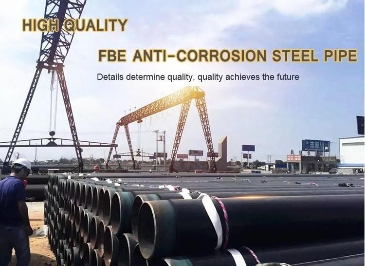 High Quality Fbe 3lpe 3PE 2PE Coating Anti-Corrosion Steel Pipe