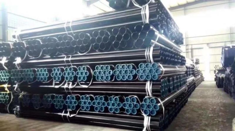 ASTM A35 A36 SA106 API 5L A53 Sch 40 Carbon Steel Seamless Pipe Cold Drawn Hollow Tube Seamless Gas Steel Pipe Tube