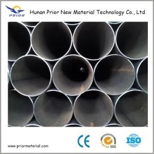 Q235 Q345 ERW Electrical Welded Round and Rectangular Carbon Steel Pipe Mild Black Steel Tube