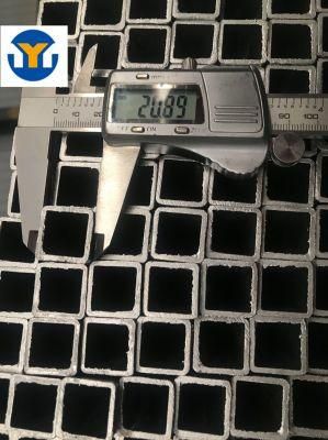 Gi Hollow Section ERW Rectangular Pre-Galvanized Steel Pipe Steel Tube