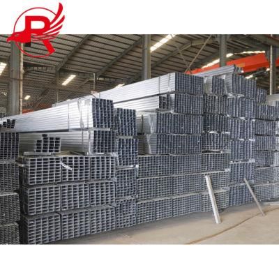China Supplier New Hot Dipper Carbon Ms Q195 ASTM Carbon Rectangular Steel Pipe Hot DIP / Pre-Galvanized Carbon Rectangular Steel Tube