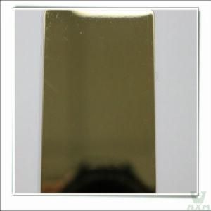 Mirror Gold Rose Stainless Steel Sheet 4*8 Stainless Steel Perforated Sheet