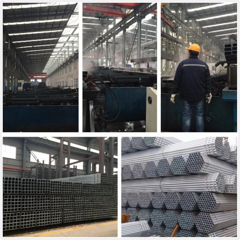 Smooth Gorgeous Zinc Coated Welded Rectangular Galvanized Steel Pipe