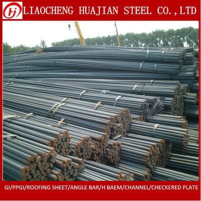 GB Standard 20mm Deformed Steel Rebar in Warehouse