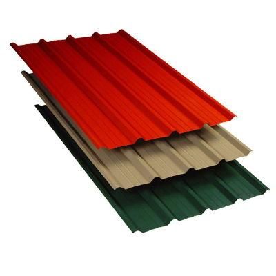 Cheap Roofing Materials Prepainted Corrugated Metal Roof Sheet Color Coated Zinc Steel Roofing Sheets
