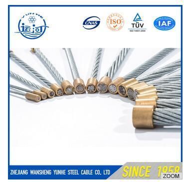 Ehs 1/ 4 &prime;&prime; Galvanized Steel Cable Stay Wire Guy Wire ASTM A475 Class a
