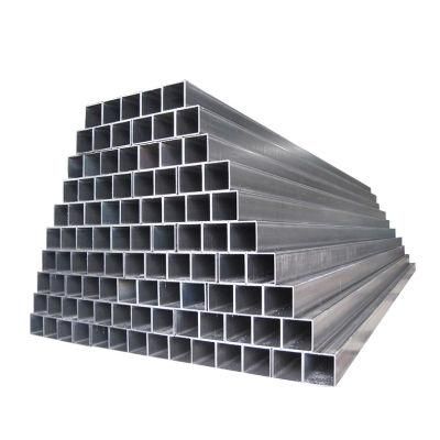 ASTM A500/En10219 Q235 Mild Carbon Steel Profile Galvanized Square Hollow Section Iron Pipe Used in Construction and Construction Sites