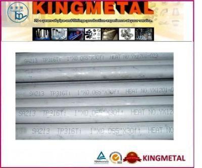 SA213 Tp316ti Stainless Steel Pipes &amp; Tubes
