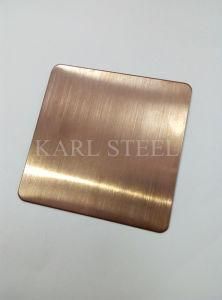Hi-Quality Stainless Steel Hairline Sheet for Decoration Materials