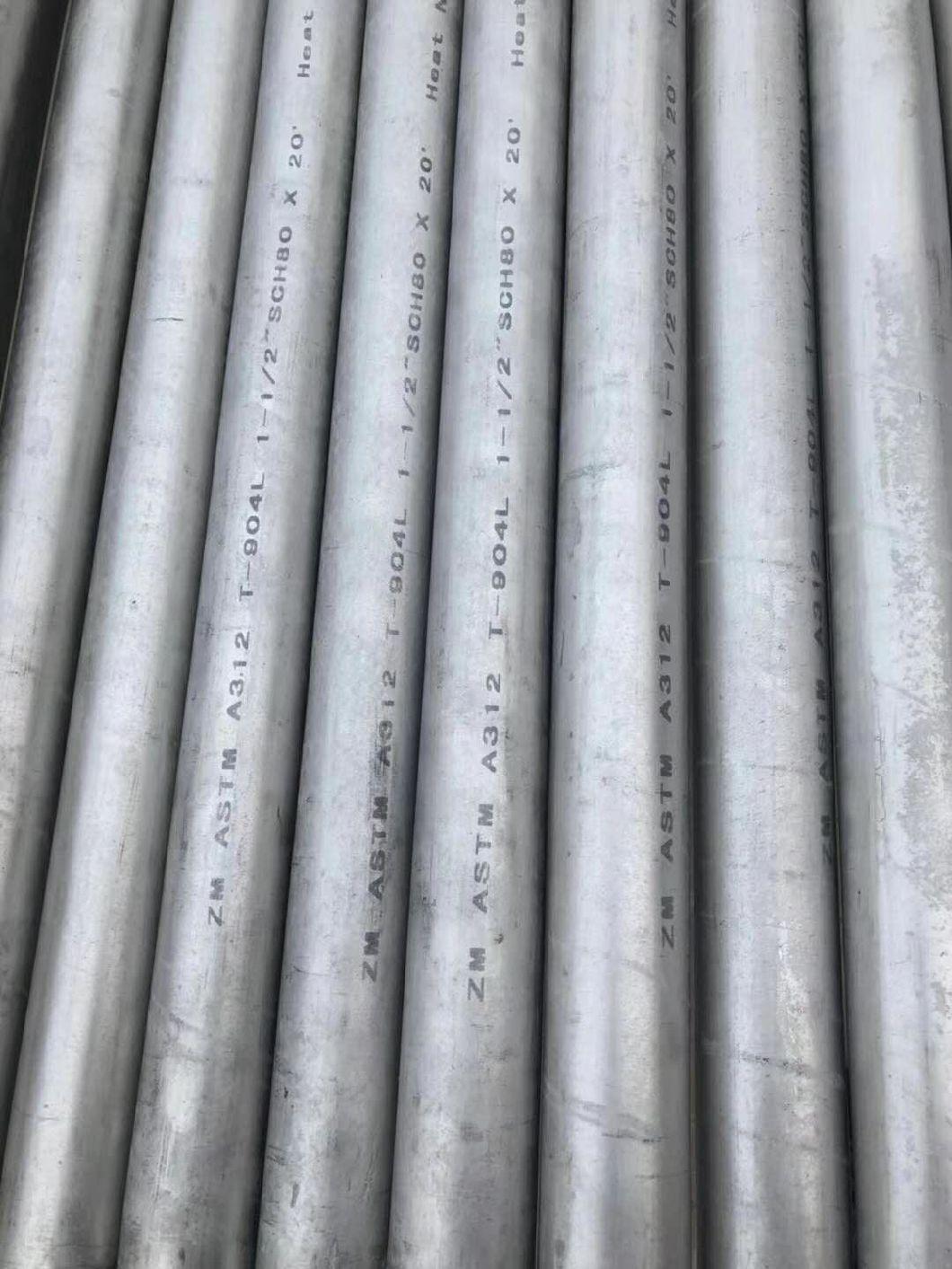 904L Stainless Steel Pipe ASTM A790 Uns N08904 Seamless Pipe