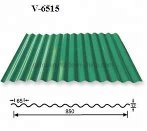 Prepainted PPGI Corrugated Steel Roofing Sheet for Construction Buildings