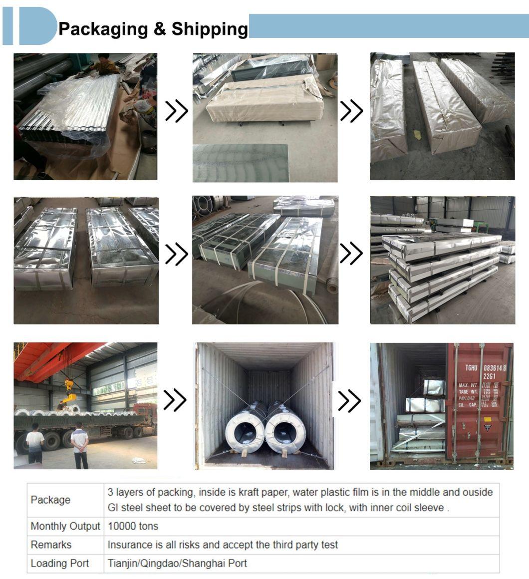 Wholesale Full Hard Z180 Galvanized Steel Roofing Sheet Material Corrugated Sheets