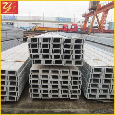 Structural Steel Profiles/Upn/ U Channel Steel Sizes Q235 Ss400 ASTM A36 St37 S235jr