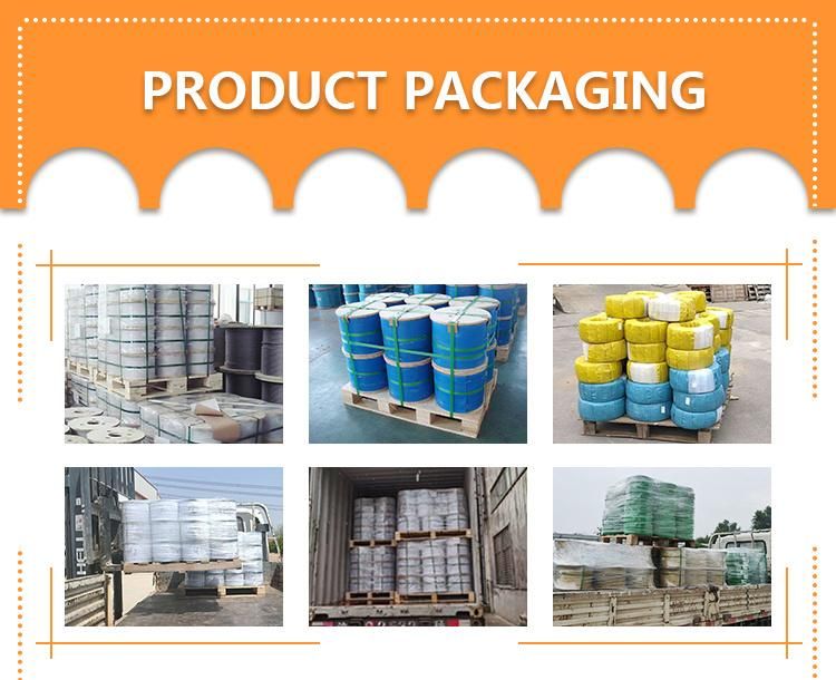 Colorful PVC PU Coated Steel Cable Plastic Coated Steel Wire Rope