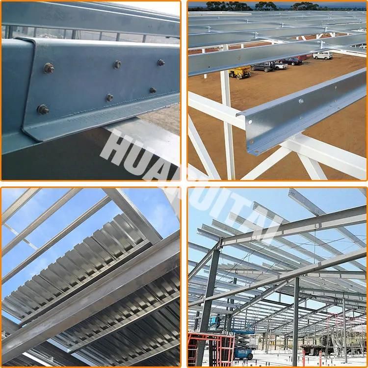 C100X50X20X2.5 High Quality Frame C Purlin Galvanized Steel Channel