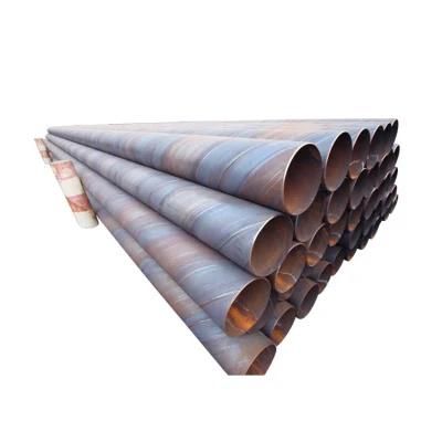 500mmx10mmx12m API 5L Spiral Welded Steel Pipe for Piling