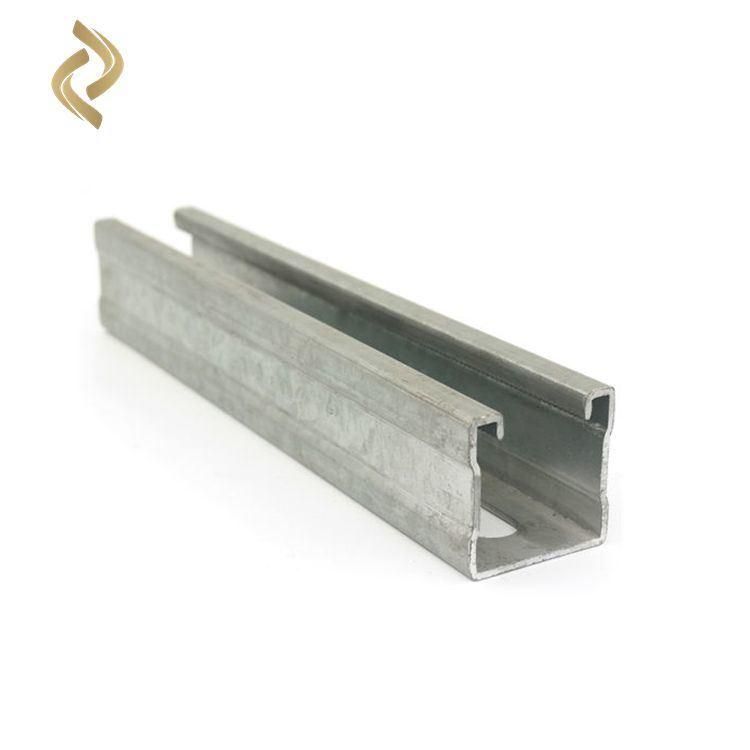 Galvanizd Stainless Steel Slotted/Plain C Channel