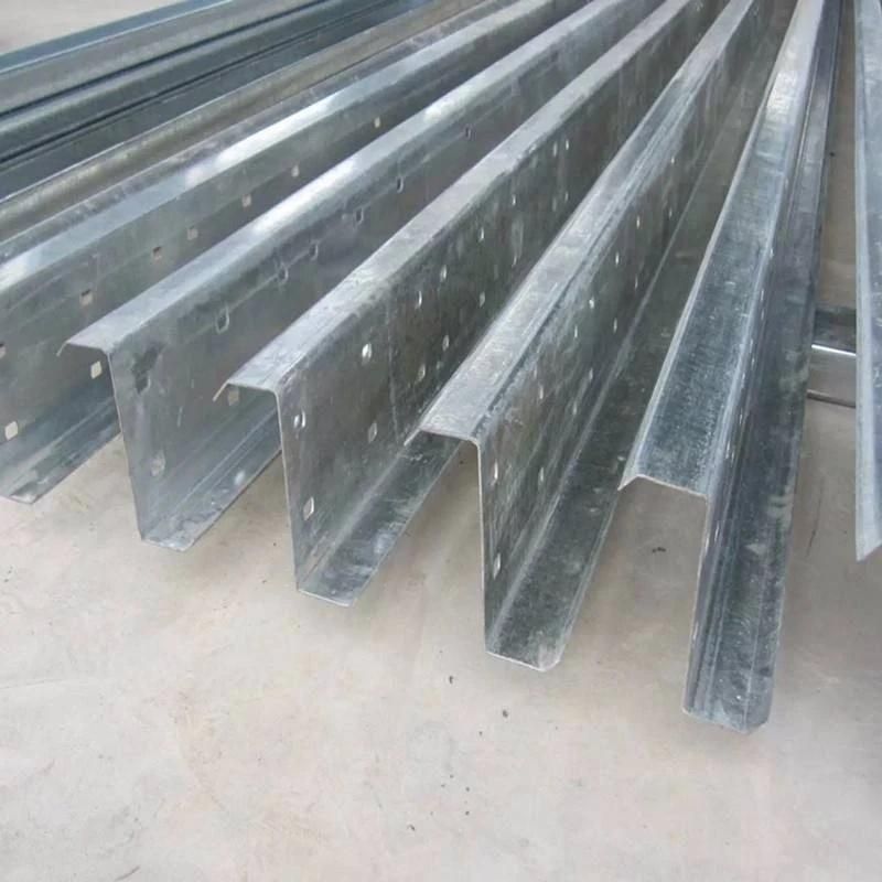 Hot Selling Z Type Steel Purlins, Customized Z Purlin / Beam/ Channel