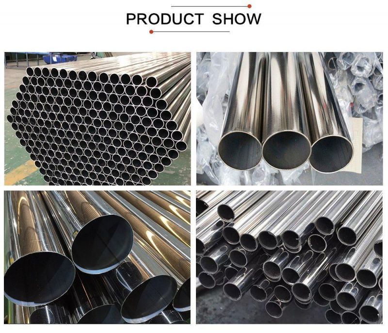 Manufacturer Price ASTM AISI JIS 304 304L 316L Round Stainless Steel Pipe