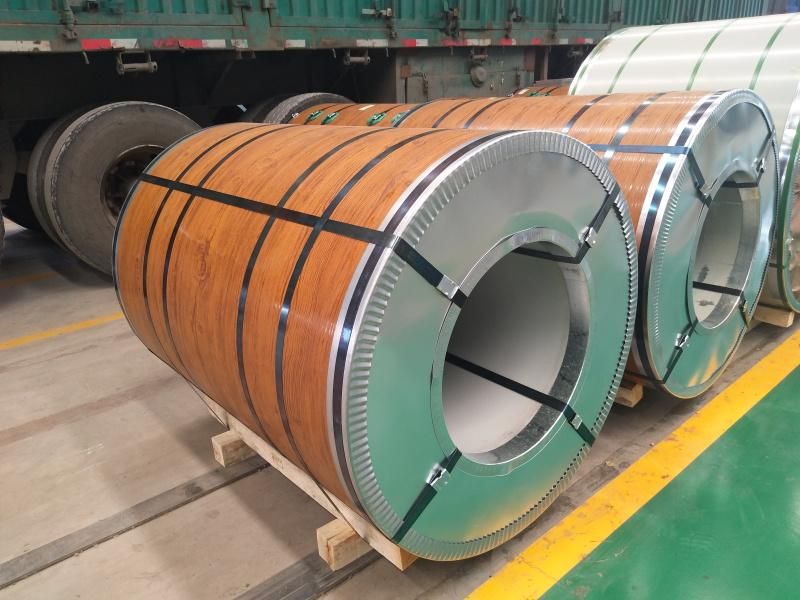 Wood Design Pattern PPGI PPGL Gi Gl Steel Coil Sheet From China