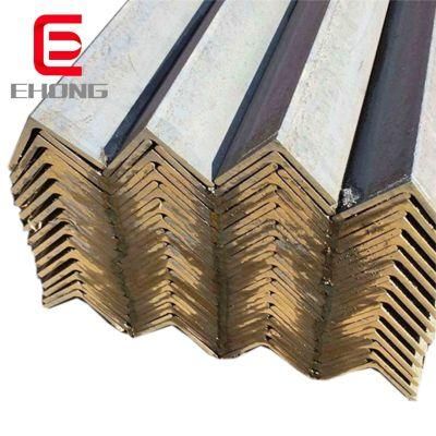 30# X 3mm X 6meters Hot DIP Iron Angle with Holes