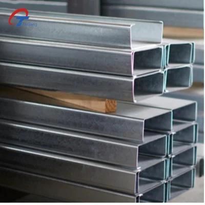 Factory Supply AISI No. 1 Surface Hot Rolled 201 Stainless Steel U Shape Channel for Sale