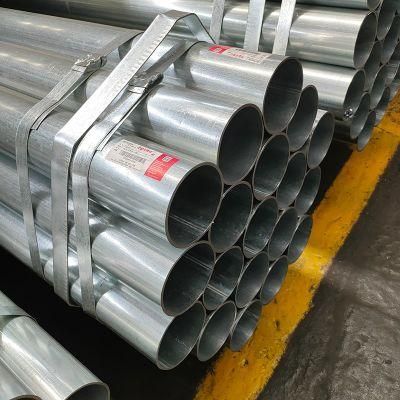 Hot DIP Galvanized Welded Pipe Pre-Galvanized Pipe for Green House/Gi Steel Tube