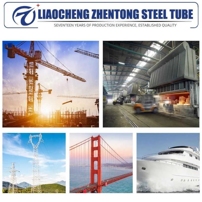 Factory Seamless Pipe Carbon and 1.0425 Carbon Steel Tube
