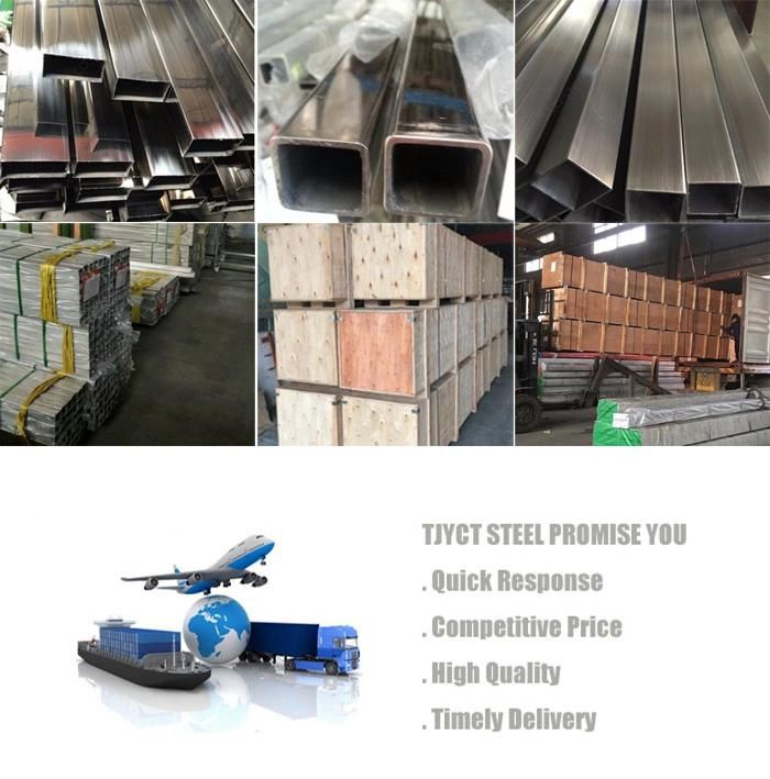 Polished 430 Stainless Steel Round Pipe for Decoration