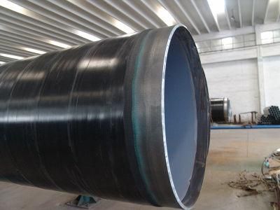 Outside 3PE Inside Fbe Coated Large Diameter Water Steel Pipe
