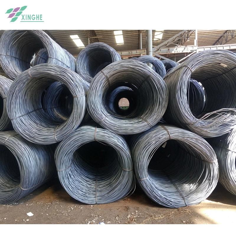 5.5mm in Coils Hot Dipped Galvanized Steel Wire 1015 Wire Rod