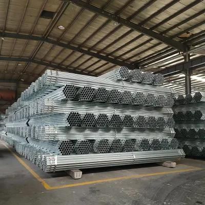 ASTM A53 BS 1387 Ms Pipe Hot DIP Galvanized Steel Tube Gi Pipe Pre Galvanized Steel Pipe