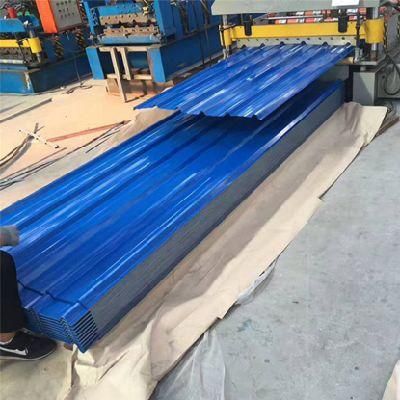 China Color Metal Roof Tile PPGI/PPGL Prepainted Galvanized Corrugated Steel Roofing Sheet
