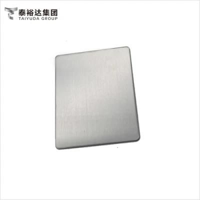 201 J1 J2 J3 J4 J5 Chrome Color Coating Slit Edge Hairline Hl Decorative Plate Stainless Steel Sheet