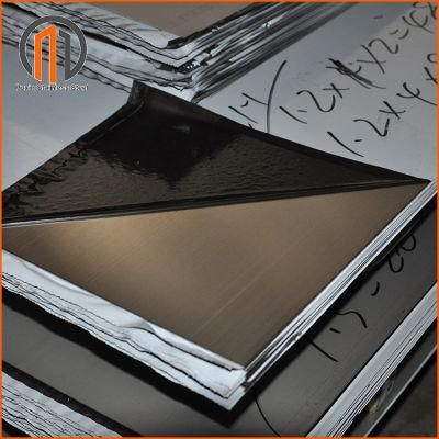 Factory Price Brush Finish with Film 304 Stainless Steel Sheet