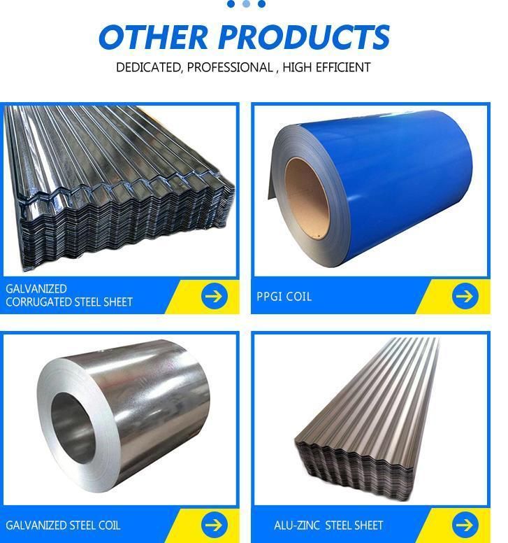 24/26/30/35 Gauge Z40 African Ibr V Shape T Shape Trapezoidal Zig Zag PPGI Roofing Profile Sheet Tile Pre-Painted Metal Galvanized Roof Sheet