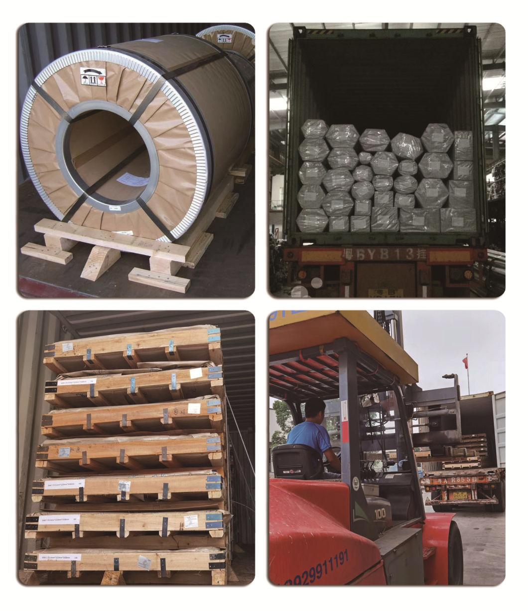 Stainless Steel Coil / Strip with 2b 8K Ba Hl Embossed No. 1 No. 4 Finish 201 304 316L 317L 310S 321 2205 441 410 430 443 Building Material