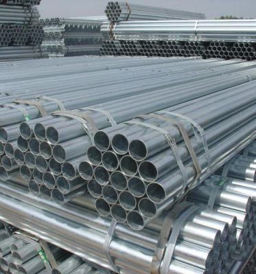 Hot Dipped Galvanized Round Steel Pipe/Gi Pipe/Galvanized Tube