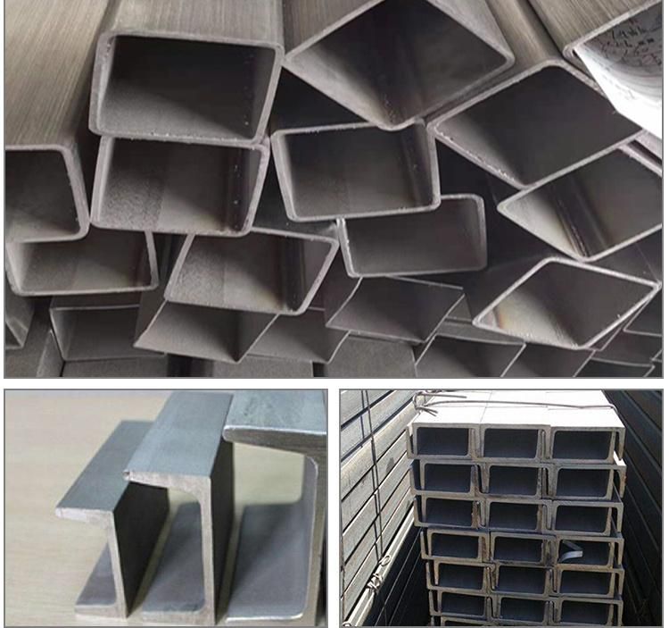Hot Rolled Stainless Steel U Beam C Channel Black Stainless Steel Channel