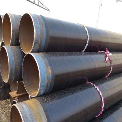 3PE Coated Anticorrosion Underground Sewerage Spiral Steel Pipe