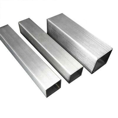 SS304 4mm Welded Square Pipes 3 Inch 201 Stainless Steel Square Pipe Price Per Meter